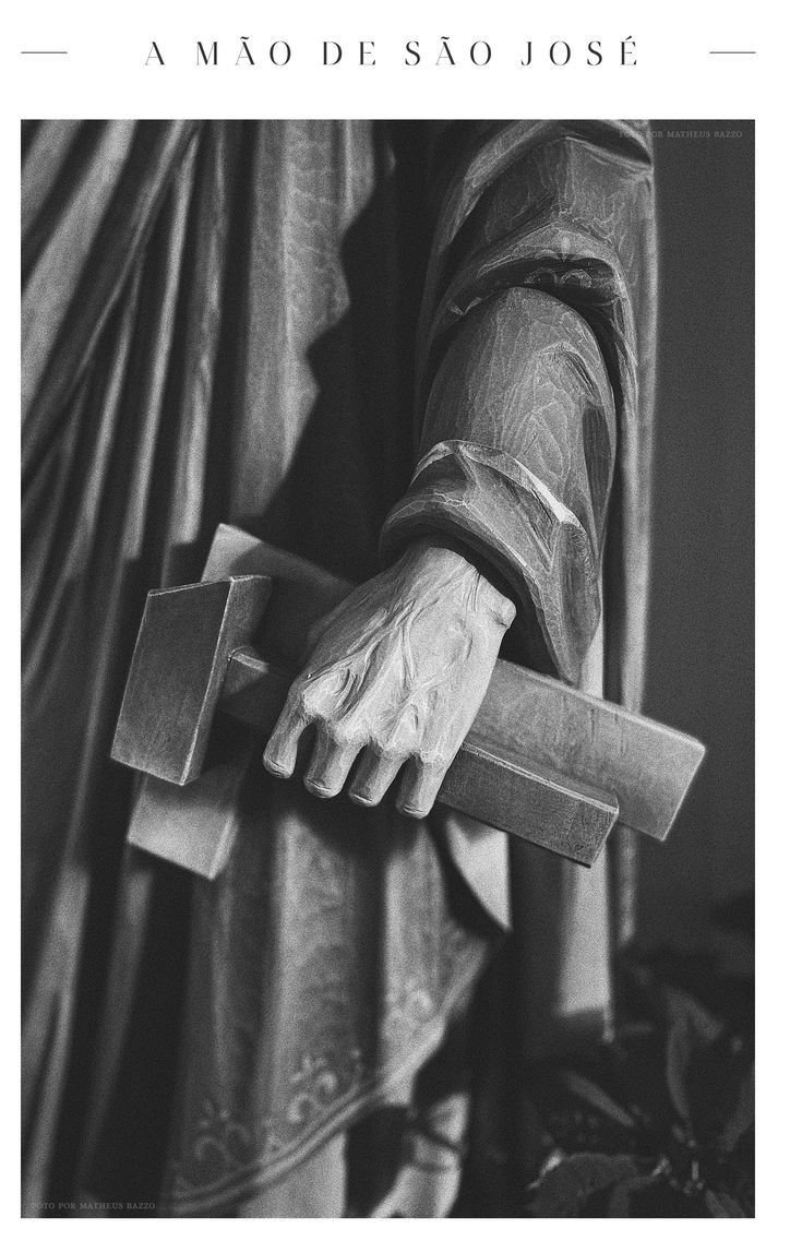 São José como aquele que se entregou de amor e trabalhou pela sua famiíla.