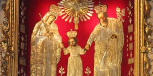 Quadro da Sagrada Família que está no Santuário de São José e, Karisz, na Polônia